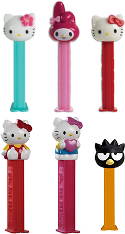 Pez Hello Kitty Collection Candy Dispenser - Pez Hello Kitty (500x500), Png Download