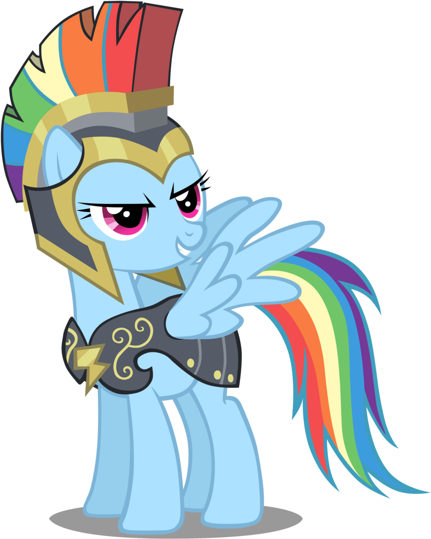 Fanmade Rainbow Dash As Captain Hurricane - Rainbow Dash With Helmet (900x1200), Png Download