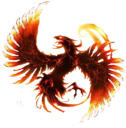 Wings Png And Bg - Phoenix Bird (500x500), Png Download