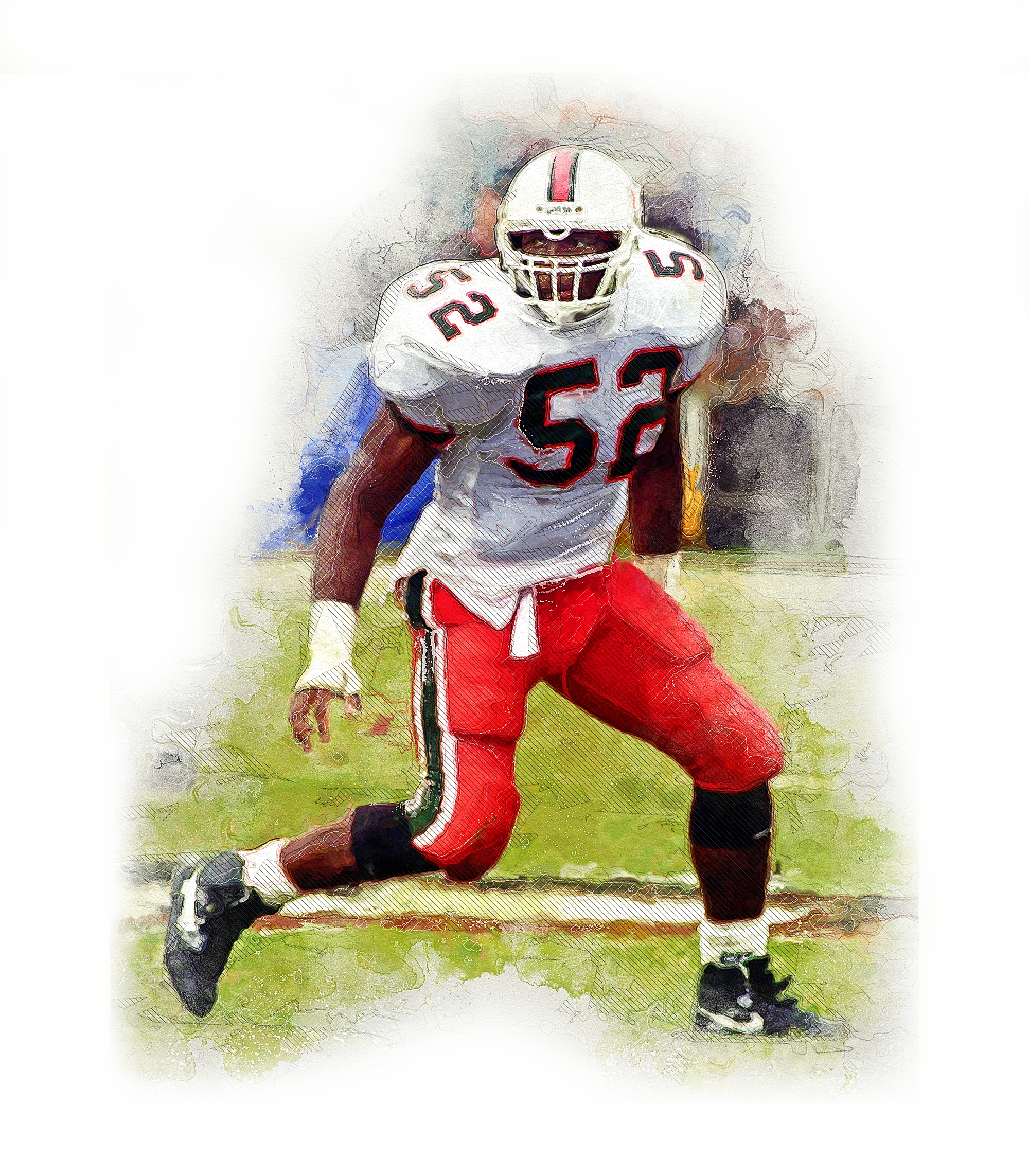 He Became A Star As A Sophomore, Starting All 11 Games - Sprint Football (2000x2286), Png Download