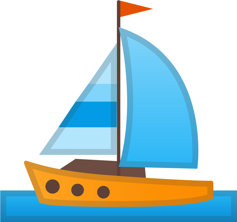 Download Svg Download Png - Emoji Bateau (1024x1024), Png Download