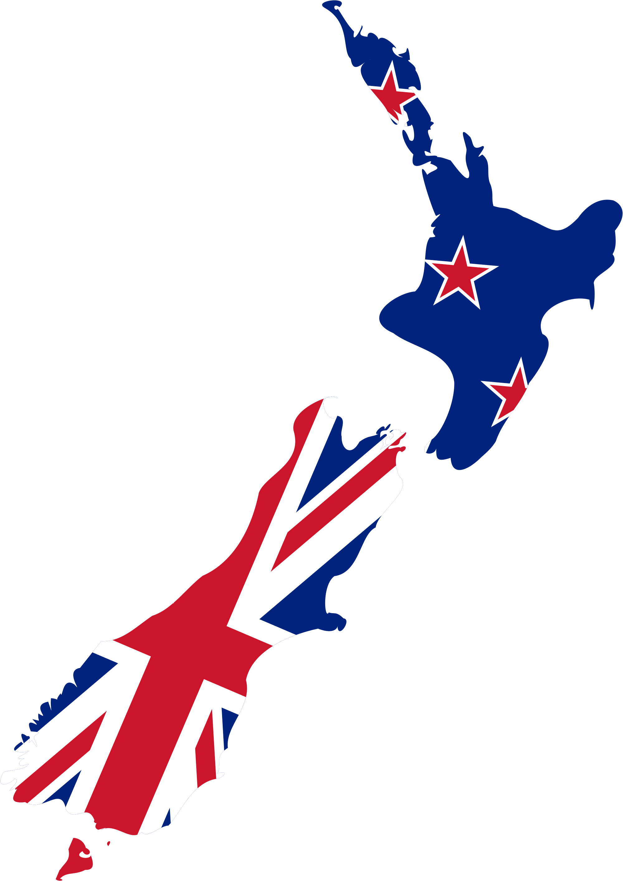 New Zealand Wine, New Zealand Flag, Map Of New Zealand, - New Zealand Map And Flag (1331x1883), Png Download
