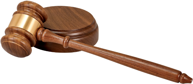 Customer Reviews - 8" Gavel W/ Sounding Block Quantity(1) (675x311), Png Download