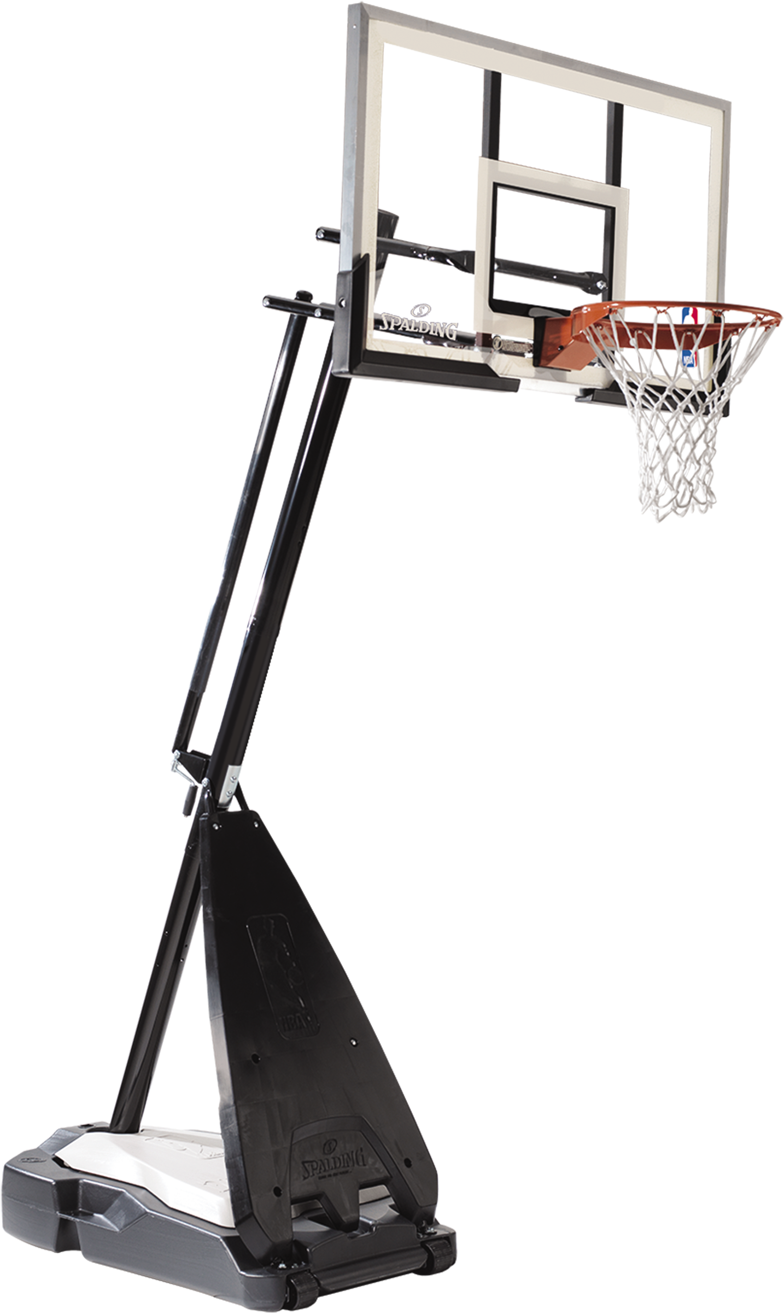 Srg On Pinterest - Spalding 60 Inch Acrylic Hybrid Basketball System (1598x1982), Png Download