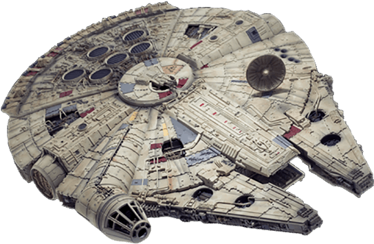 Millennium Falcon Star Wars Png Photo - Star Wars - Millennium Falcon Die Cast Replica (600x600), Png Download