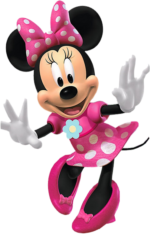 Download And Use Minnie Mouse Png Clipart - Minnie Mouse Png (544x800), Png Download