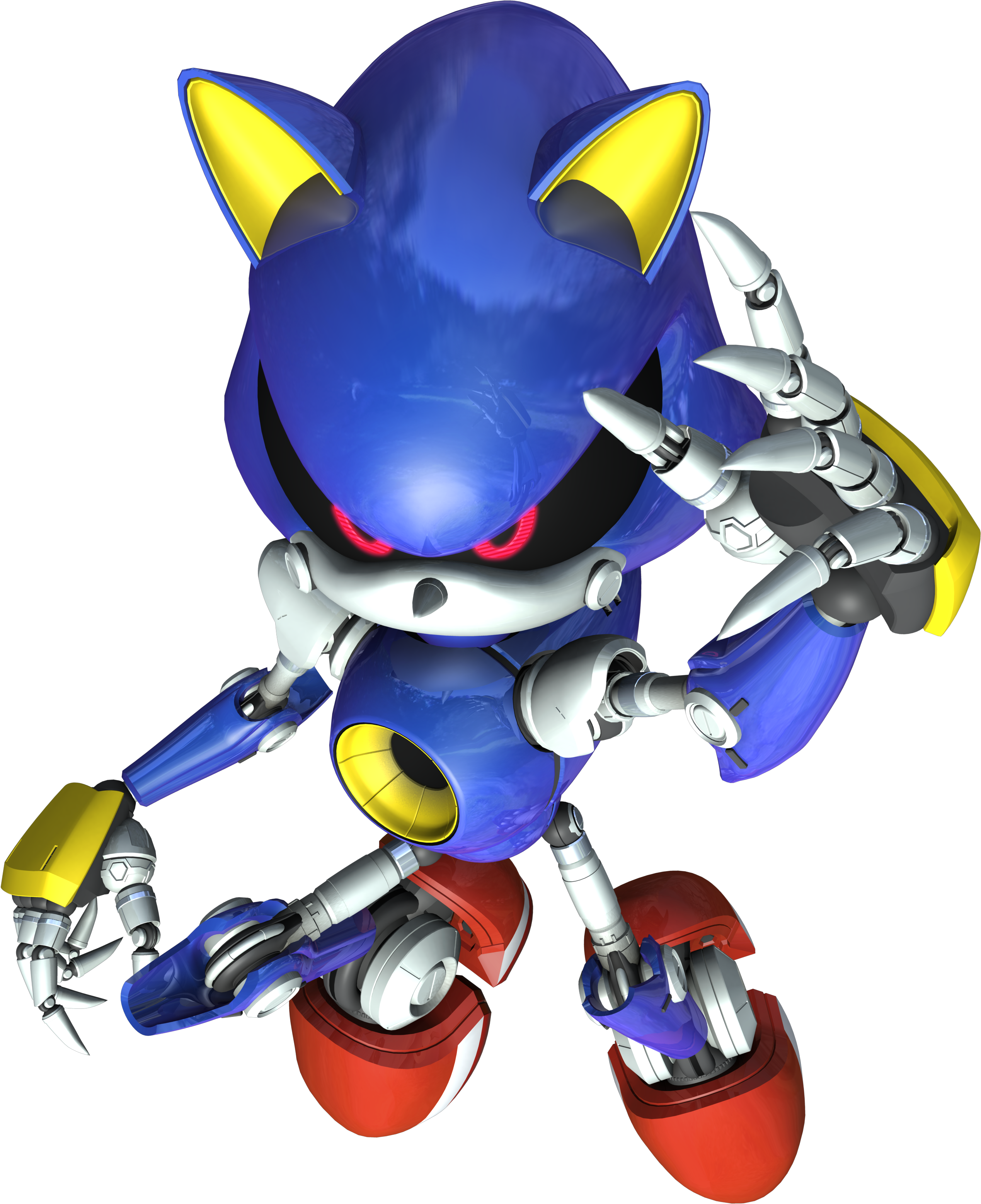 Metal Sonic Sonic Sonic, Classic Sonic, Sonic The Hedgehog - Métal Sonic (3000x3800), Png Download