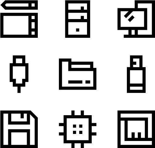 Computer And Hardware - Computer (600x564), Png Download