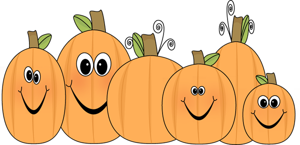 Transparent Background Pumpkin Clipart (600x290), Png Download