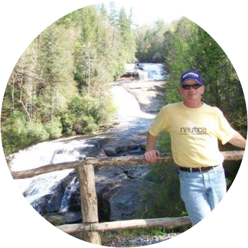 Great Waterfalls Of North Carolina Is An Informative - Stream (500x500), Png Download