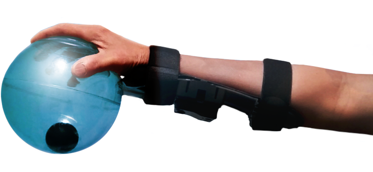 Arm Using The Shouldersphere - Rotator Cuff Tear (815x367), Png Download