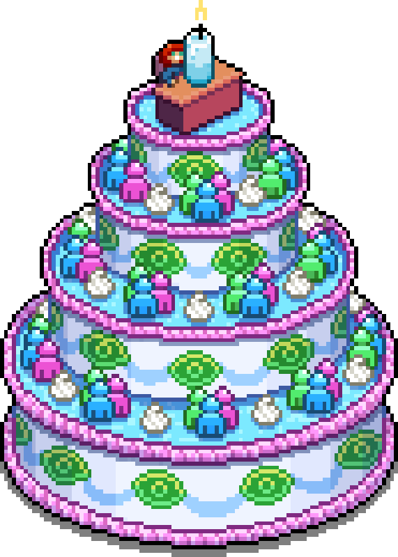 Anniversary Cake (571x800), Png Download