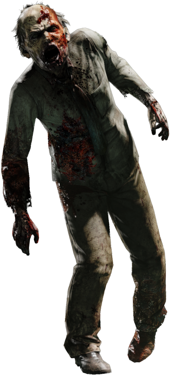 Resident Evil Zombie Png (1024x1668), Png Download