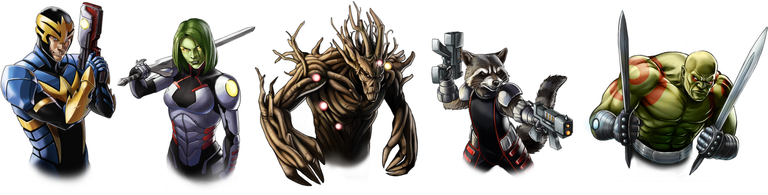 Guardians Of The Galaxy Png File - Guardians Of The Galaxy Png (1600x405), Png Download
