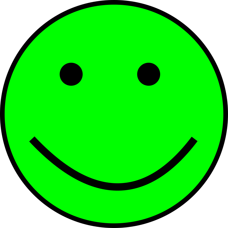 Happy Smiling Face Svg Clip Arts 600 X 600 Px (600x600), Png Download