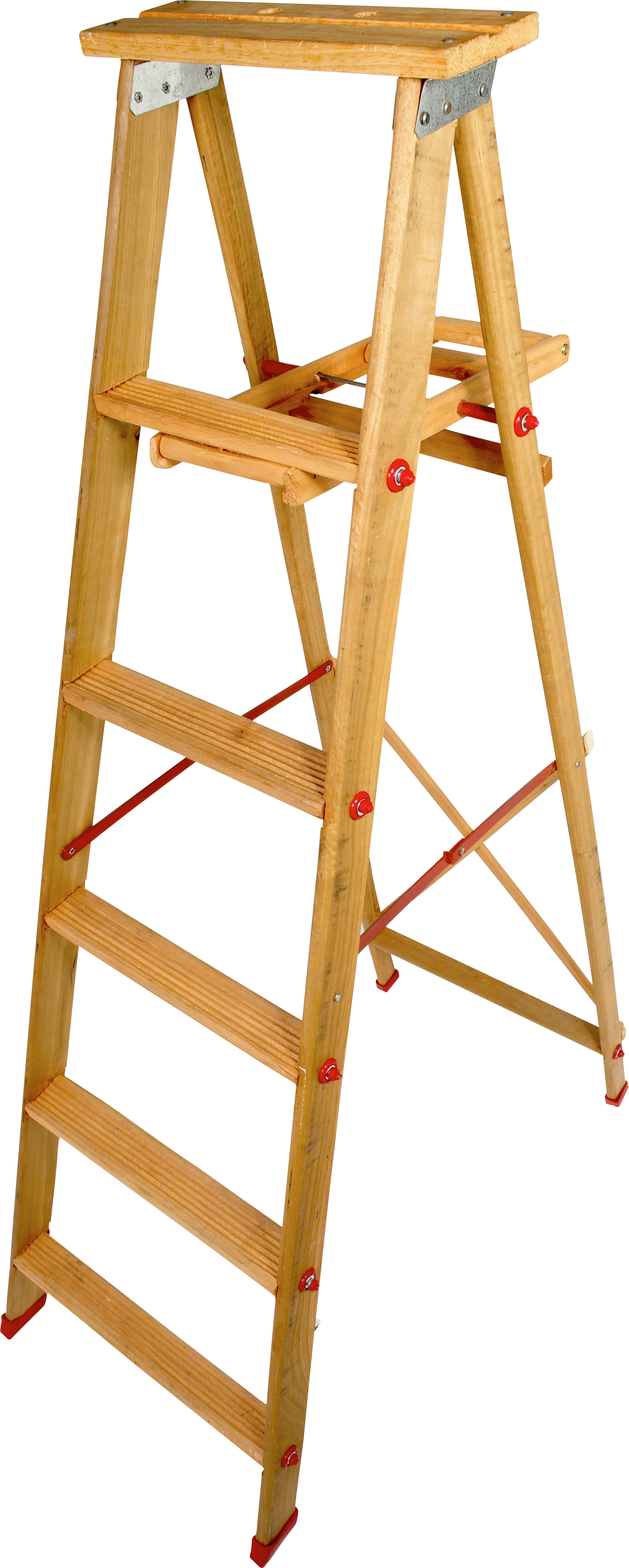 Wood Step Ladder Png (2298x5725), Png Download