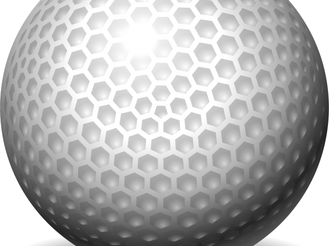 Golf Ball Clipart Big - Golf Ball Shower Curtain (640x480), Png Download