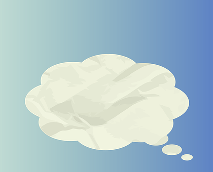 Thought Bubble Thought Info Information Me - Information (420x340), Png Download
