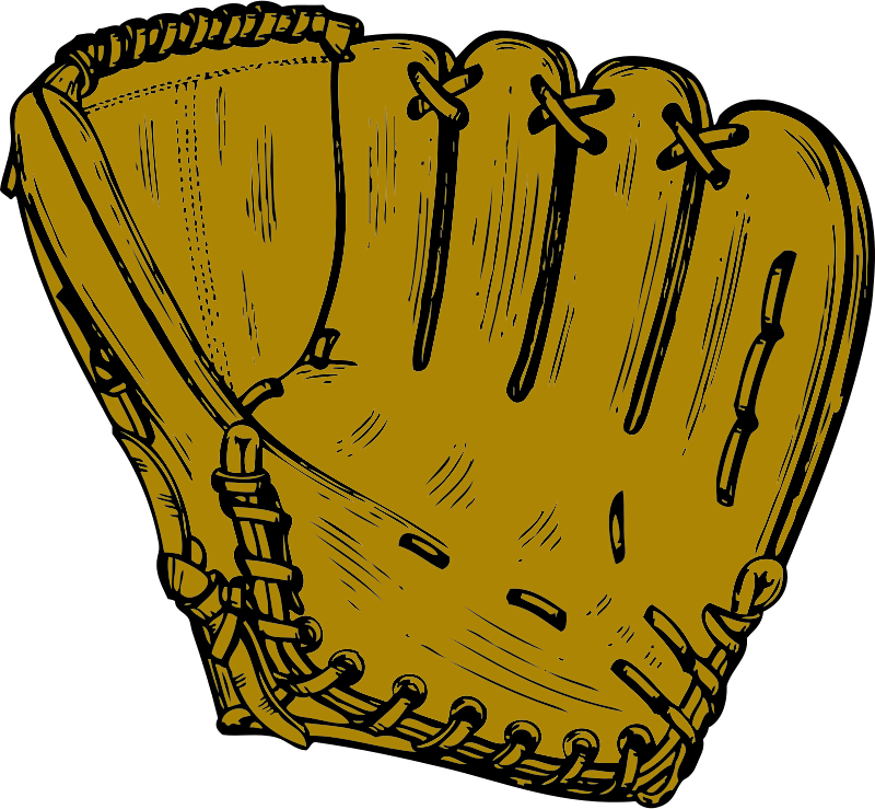 Baseball Glove Clipart Png (800x739), Png Download