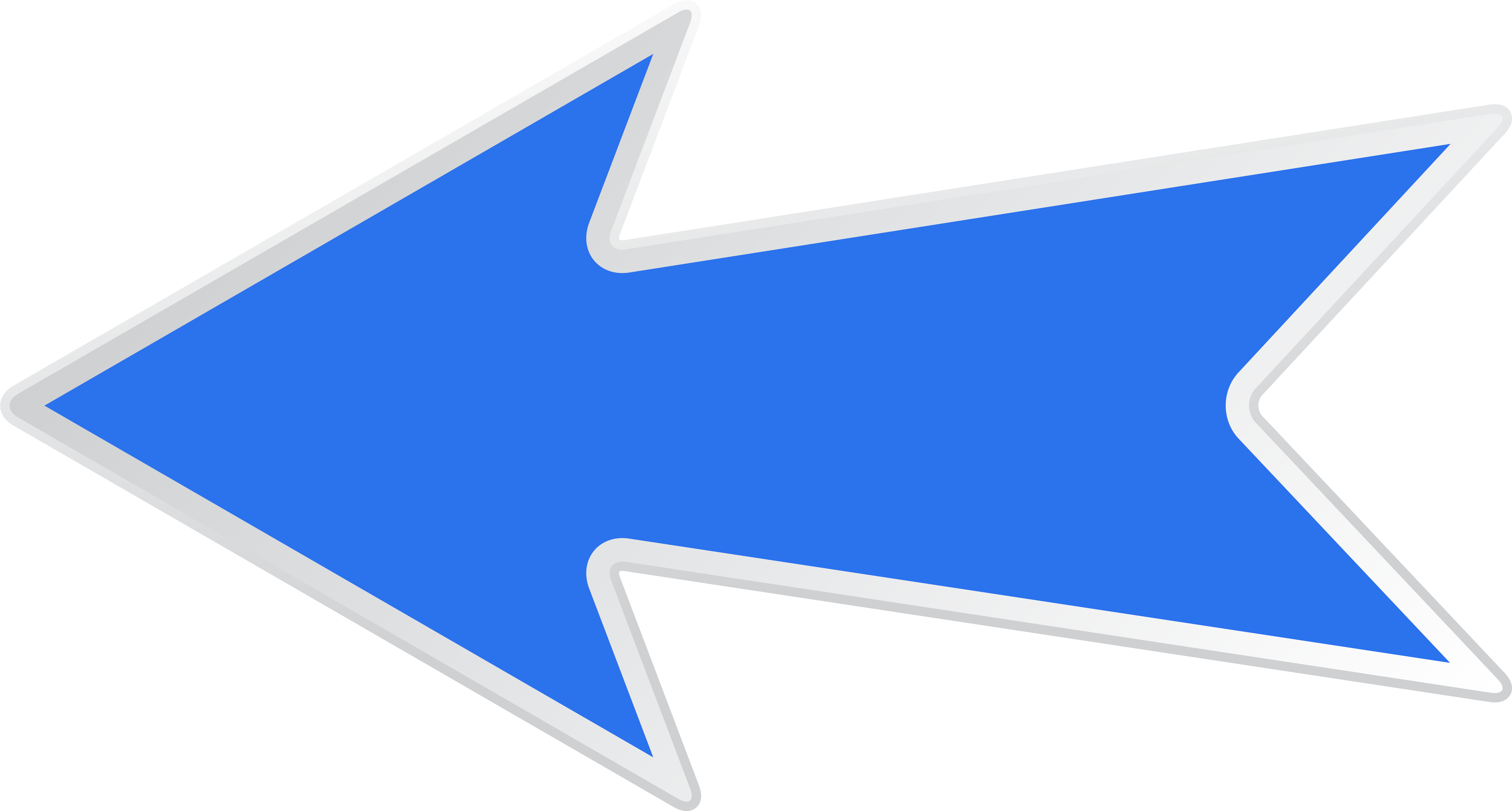 Transparent Background Arrow Png (6273x3361), Png Download