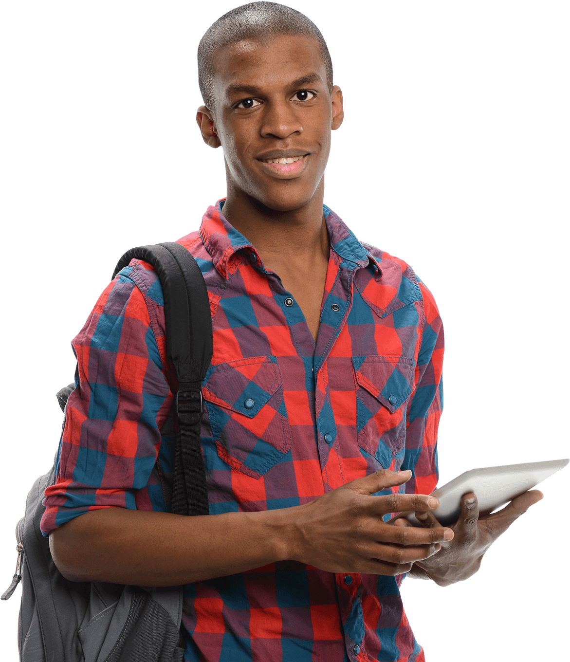 Black Male Student (1310x1364), Png Download