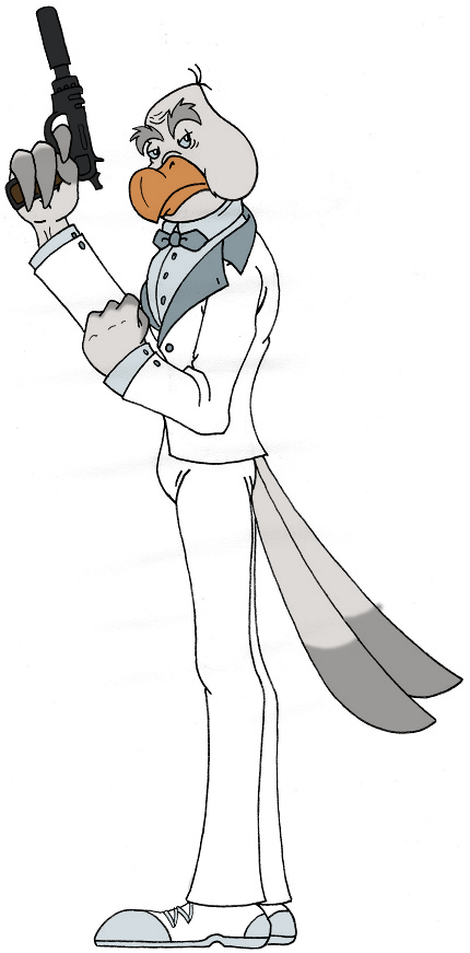 Substitute Director Derek Blunt By Kuruttra On Deviantart - Cartoon (430x871), Png Download