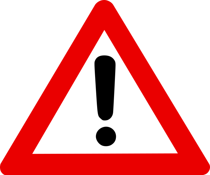 Warning Signs Danger Png (600x500), Png Download