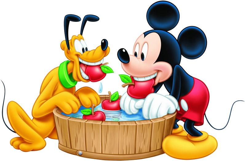 Free Png Mickey Mouse & Friends Png Images Transparent - Mickey Png (850x595), Png Download