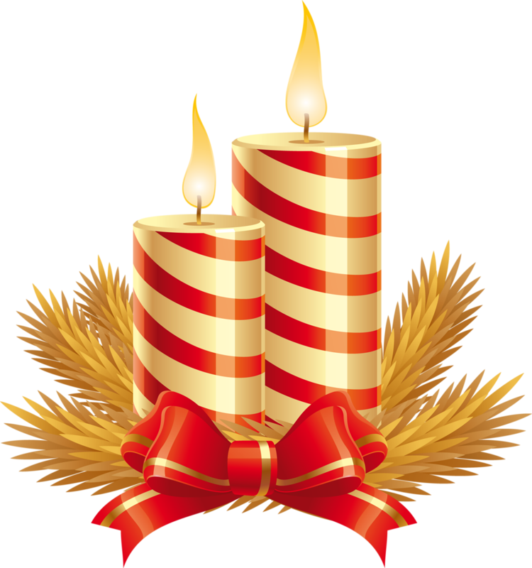 Christmas Clip Art Transprent Png Free - Candle Png (750x800), Png Download