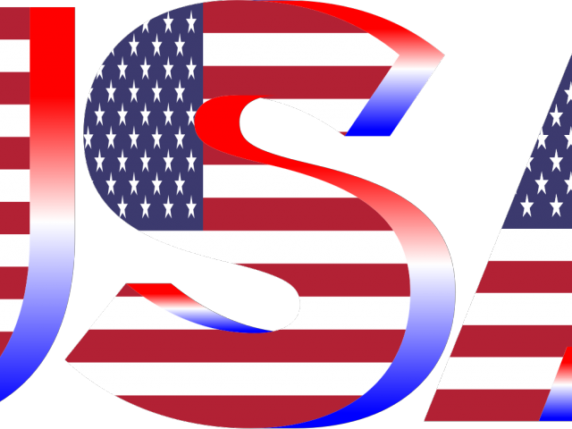 United States Of America Flag Png Transparent Images - Usa Flag Transperent Background (640x480), Png Download