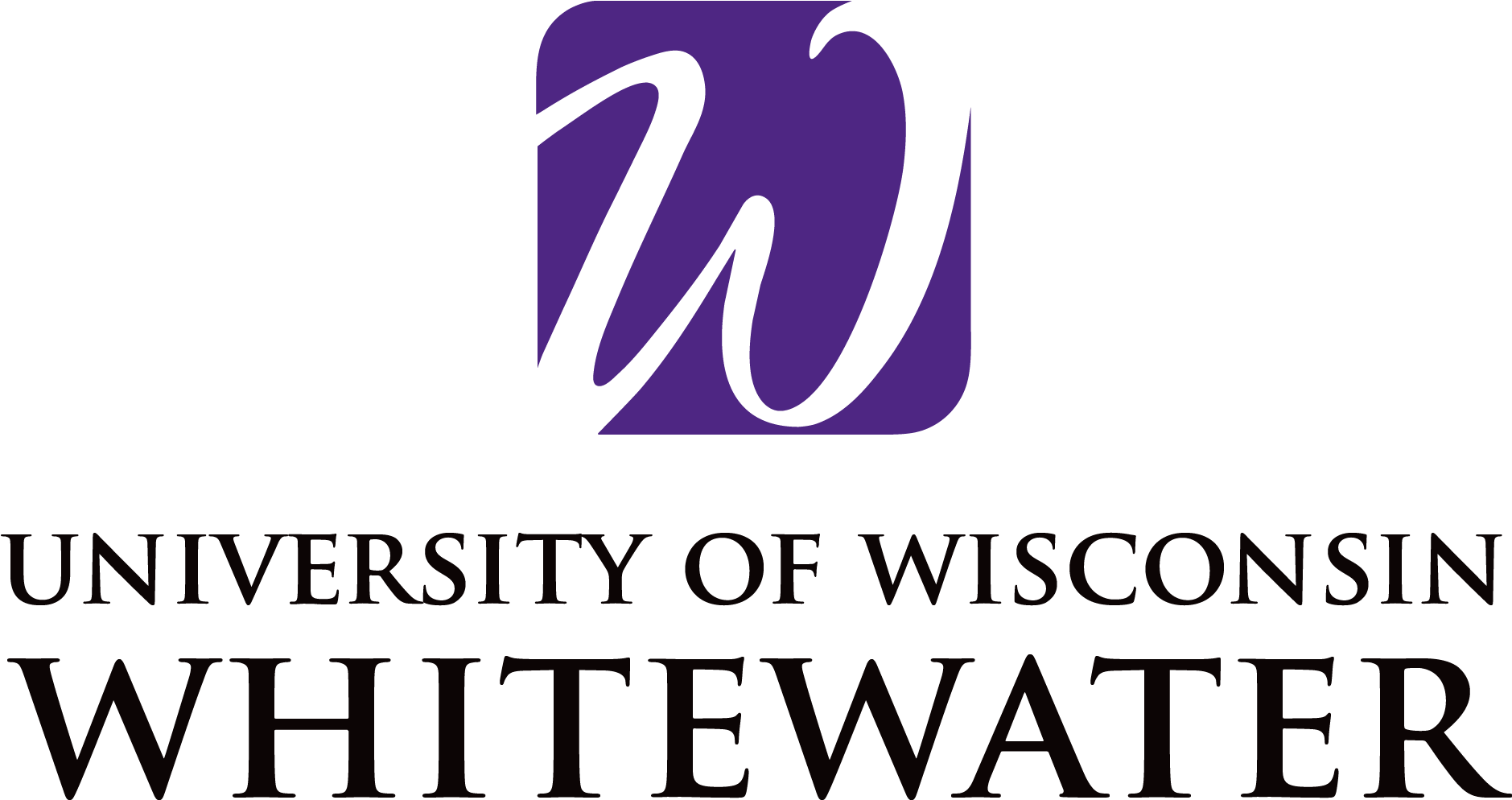 Vertical Logos - Uw Whitewater (1880x1065), Png Download