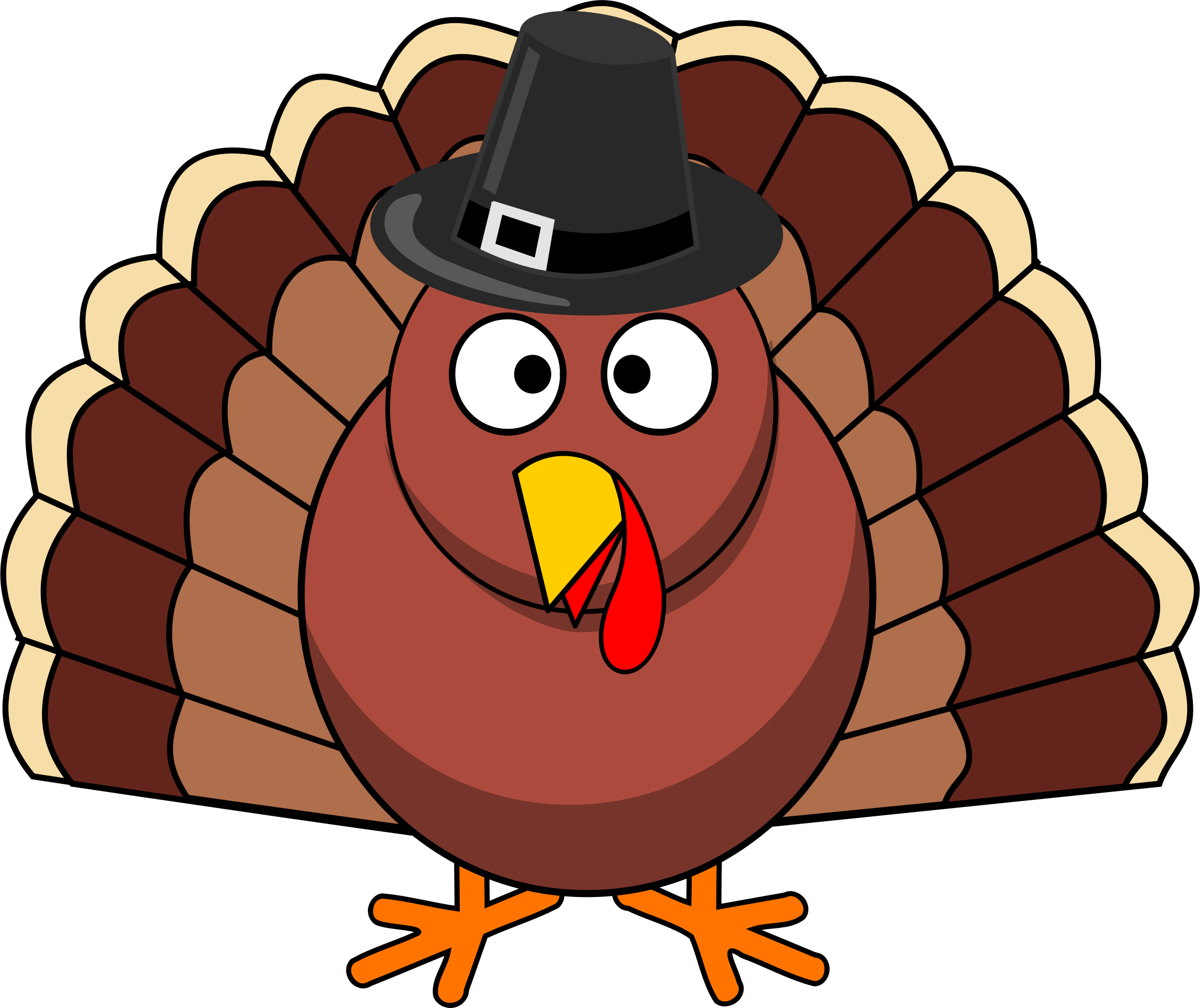 Images Thanksgiving Turkey Image Group Black And White - Thanksgiving Png (2172x1825), Png Download