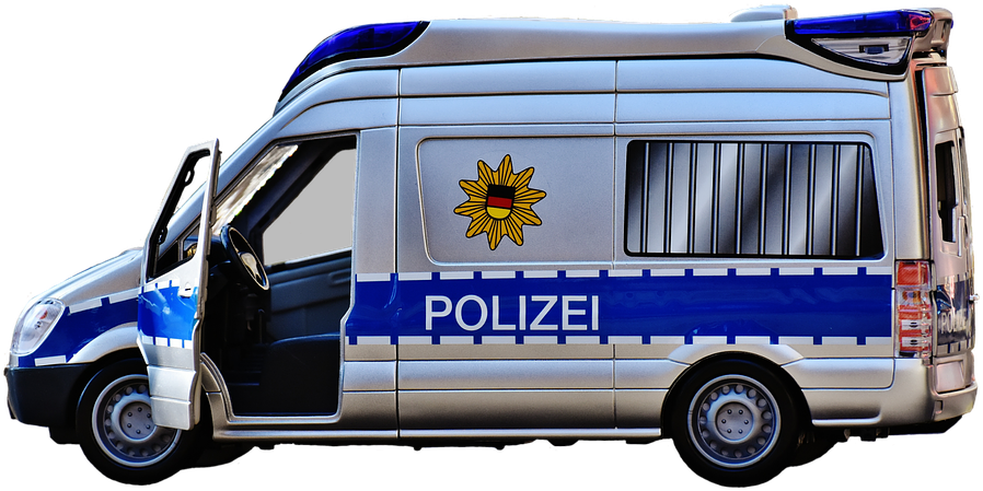 Blue Police Car Png Transparent Blue Police Car - Toy Police Car Blue (960x608), Png Download
