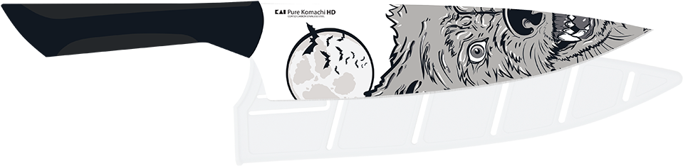 Serrated Blade (1020x400), Png Download