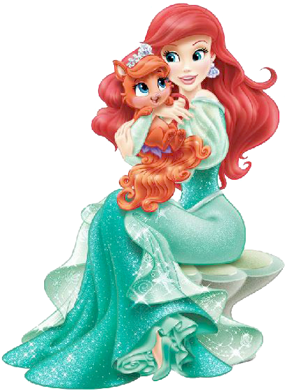 Ariel Treasure - Disney Princess Ariel (417x565), Png Download
