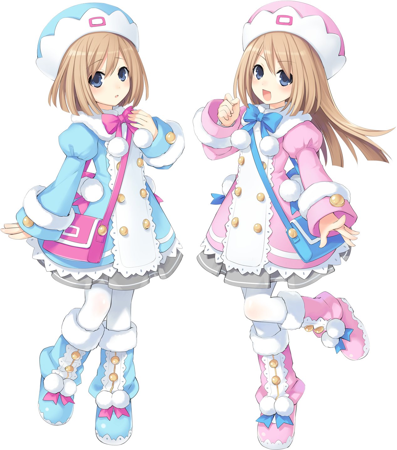 Rom And Ram - Hyperdimension Neptunia Mk2 [ps3 Game] (1280x1456), Png Download