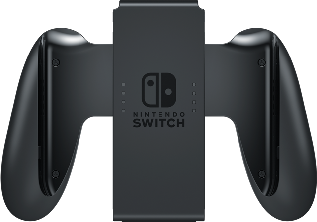 Joy-con - Grip - Nintendo Switch - Empty - Front - Nintendo Switch Dock Set (640x480), Png Download