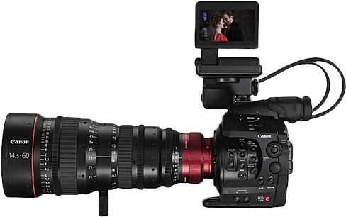 Canon's Eos C300 - Canon Eos C300 (500x319), Png Download