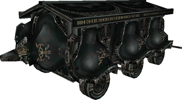 Darknut Siege Ram - Railroad Car (600x331), Png Download