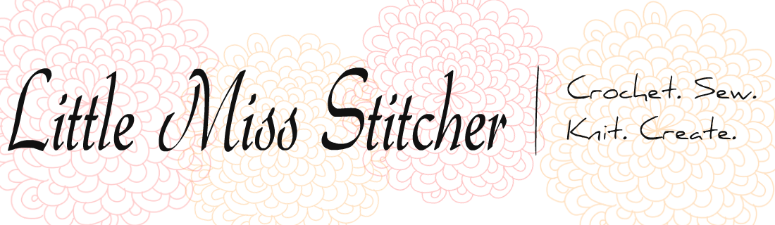 Little Miss Stitcher - Scarf (1100x320), Png Download