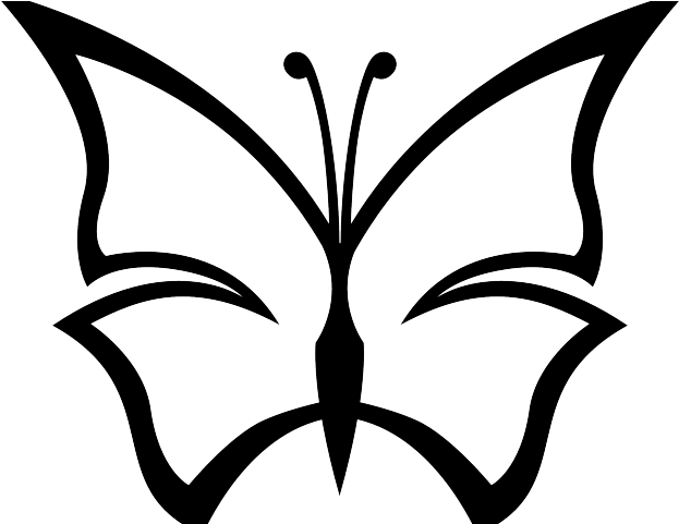 Free Butterfly Vector - Butterfly Clip Art (640x480), Png Download