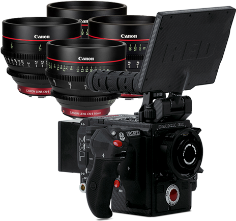 Red Epic-w - Red Dsmc2 Side Handle (500x500), Png Download