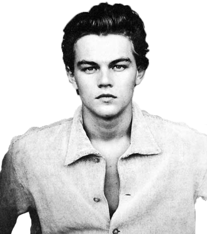 80 Notes - Leonardo Dicaprio Dark Hair (709x800), Png Download