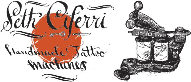 Seth Ciferri Tattoo Machines - Seth Ciferri Tattoo Machine Box (700x320), Png Download