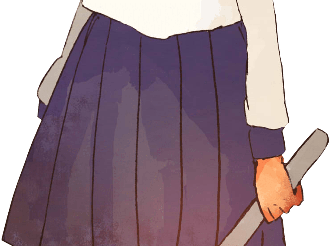 Creepy Anime Girl Creepy Anime Girl Smile By Pranked1 - Anime Boy Scary Transparent (800x491), Png Download