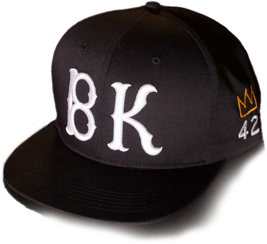 The Custom Lettering Was Inspired By The Original Brooklyn - Bk 42 Brooklyn Snapback (540x500), Png Download
