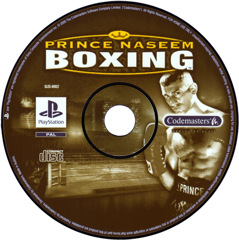 Mike Tyson Boxing - Playstation 1 Game Prince Naseem Boxing (810x810), Png Download