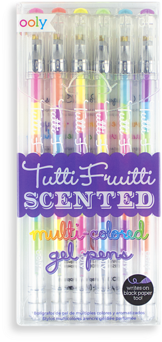 Tutti Fruitti Scented Gel Pens - Tutti Frutti Scented Gel Pens - Set Of 6 (800x800), Png Download