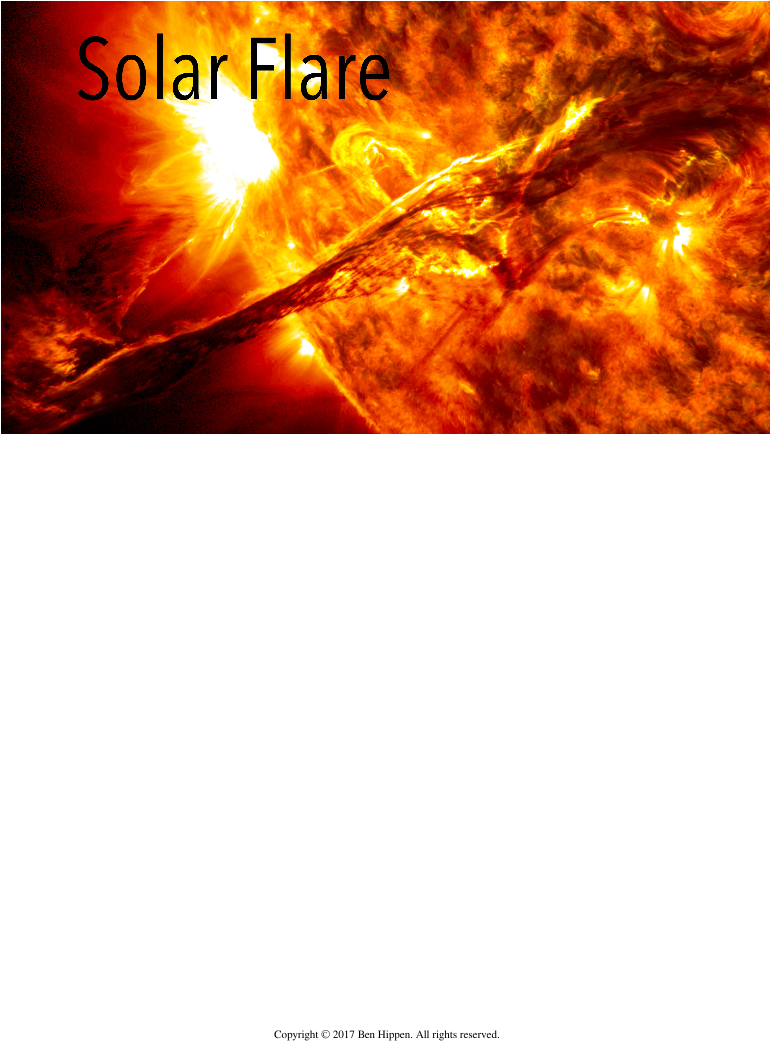 Solar Flare Sheet Music Composed By Ben Hippen 1 Of - Solar Flares (850x1100), Png Download