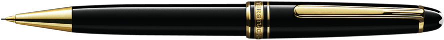 /ml 03/montblanc/montblanc Meisterstuck Classique Mechanical - Montblanc Meisterstuck Legrand Mechanical Pencil 108952 (890x364), Png Download